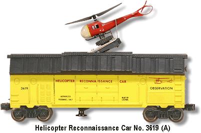 LIONEL HELICOPTER  BODY LOOK 