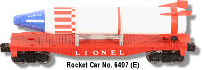 LIONEL 6407 ROCKET &NOSE CONE WITH PENCIL SHARPNER POST WAR STERLING PLASTIC
