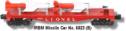 The Lionel IRBM Missile Car No. 6823