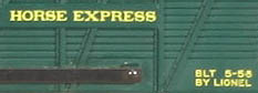 Close up of the Built Date on the A & B Variation