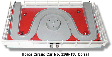 Lionel Trains Operating Horse Circus Car Corral No. 3366