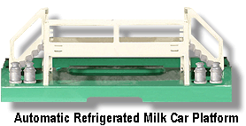 Lionel Trains Automatic Refrigerated Milk Car Platform No. 3462