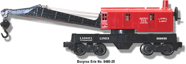 The Lionel Trains Crane Car No 6560-25