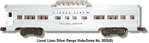 Metal Adhesive Plates & 2532-49 Lionel Lines 2 2 Lionel 2532-50 Silver Range