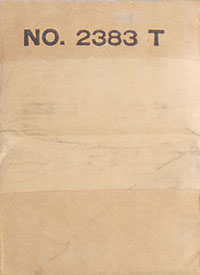 No. 2383 Dummy Unit Box End