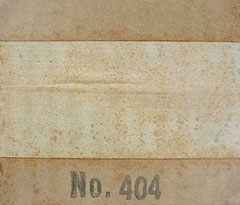 No. 404 Box End