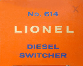 No. 614 Orange Picture Box End