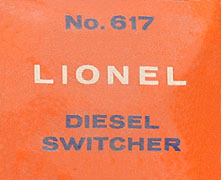 No. 617 Box End