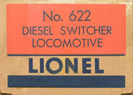 ORIG LIONEL - NEW-  O11 622 DIESEL SWITCHER PART- 622-60- TRUCK PIVOT SCREW 