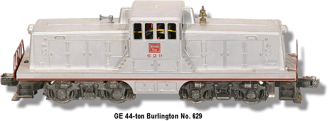 GE 44-Ton Burlington No. 629
