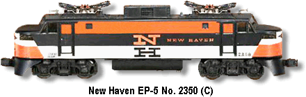 New Haven EP-5 Electric No. 2350 Variation C