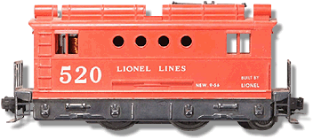 The Lionel 80-Ton Box Cab Electric No. 520