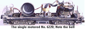 The single vertical drive motor of the No. 6220