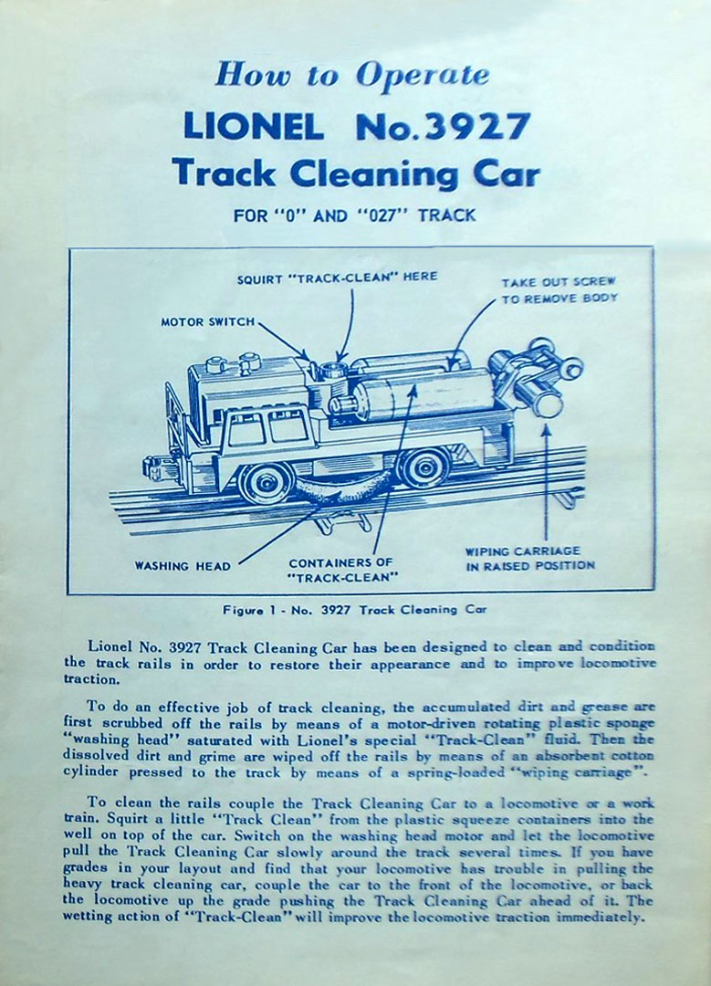 pkg. of 5 Lionel 3927 Track  Cleaning Car Sponges