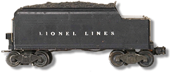 Lionel 2671-20 6-wheel Tender Drawbar 