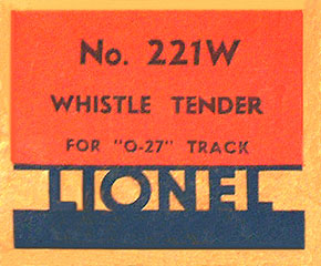 No. 221W Early Classic Box End