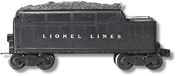 No. 2466T Early Coal Tender