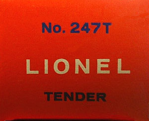No. 247T Orange Picture Box End