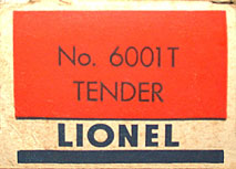No. 6001T Box End