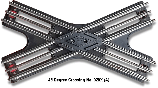 No. 020X 45° Crossing Variation A