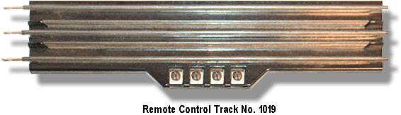 Remote Control Track Section No. 1019