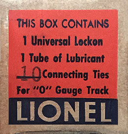 Details about   Lionel Type UTC Universal Lock on purchase individually 
