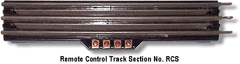 Lionel Trains Remote Control Section