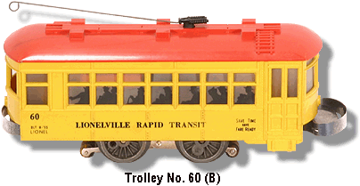 Lionel 1955-58 60 Lionelville Rapid Transit Trolley Car Service Manual 