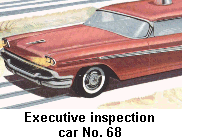The No. 68 Executive Inspection Car as shown in the 1958 catalog