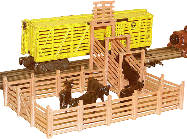 No. 1623 Cattle Loading Pen Built