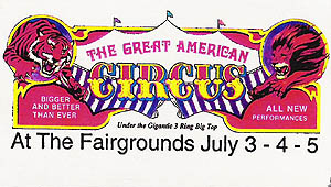 Circus Billboard Insert