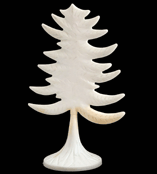 White Evergreen Tree