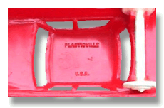 Plasticville Automobile Inscription