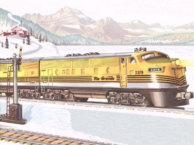 The Lionel Rio Grande F-3