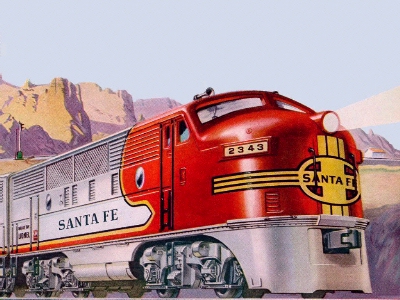 The Lionel Santa Fe F-3